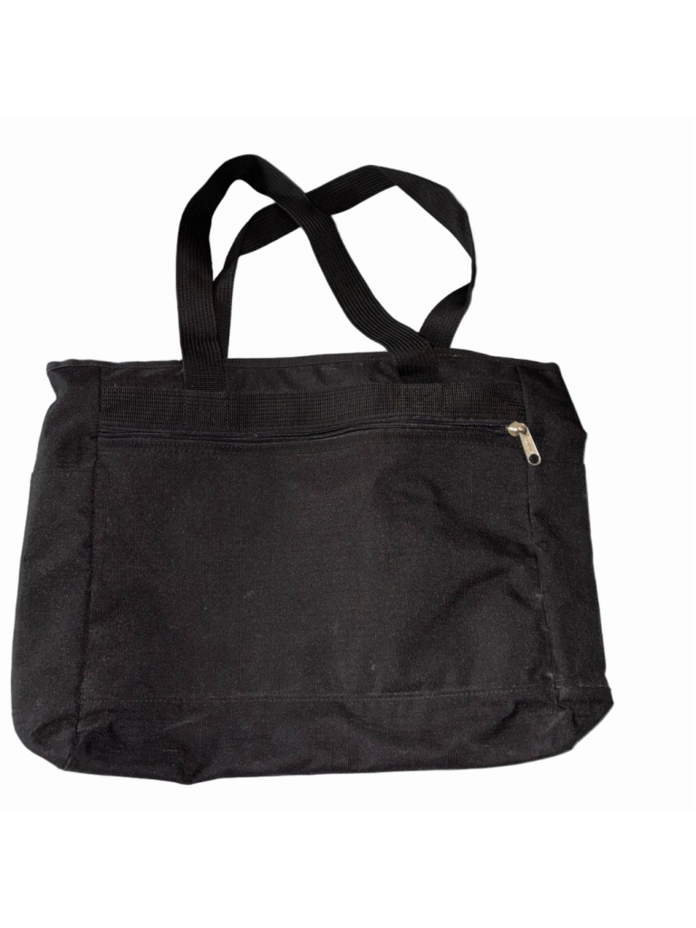 Harvard Business School Black Tote Bag with zipper Compartments - Picture 2 of 4